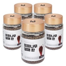 회화나무열매 환 220g 5통, 없음, 5개
