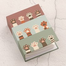 포켓포토 미니프린터 인화지 포토용지 6 인치 사진 앨범 100 포켓 저장 스크랩북 그림 케이스 만화 동물 아기 성장 패밀리 프레임, [11] KT12
