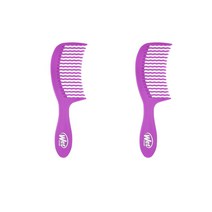 디탱글링 콤 빗 WetBrush Detangling Comb Purple, 2팩