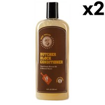 존테일러 부처 블락 컨디셔너 푸드 그레이드 미네랄 오일 나무 도마 355ml 2팩