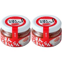 Fukuya 후쿠야 명란젓 면실유 병조림 70g 2팩, 1개