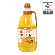 백설 요리 올리고당, 2.45kg, 1개
