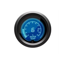 공기압 게이지 측정기 자동차 공기주입기 타이어 공기압 체크 52mm 타코미터 RPM 부스트 수온 오일 온도 압, 03 Water Temp Gauge