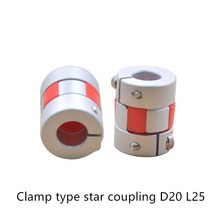 MDPS커플링 자동차 현대호환 3D 프린터 커플 링 슬라이드 레이저 조각 기계 D20 L25 클램핑 유형 레드 스타, 02 3mm to 3.17mm