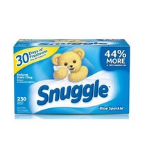 스너글 블루스파클 드라이 시트 / Snuggle Blue Sparkle dry sheets, 230장