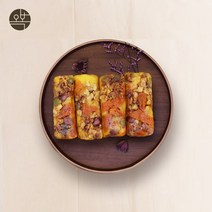 단호박찰떡 호박영양떡 찰시루떡 호박고지 완두배기 울타리콩 호두 땅콩 답례떡 개별포장떡 식사대용 간식추천, 1세트, 75g (10개)