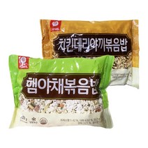 천일식품 햄야채볶음밥 300g+치킨데리야끼볶음밥 300g