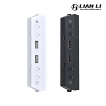 리안리 LAN216-1W ARGB Control & USB Module (White), 1
