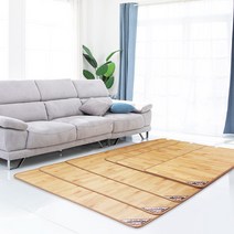 한일메디칼 온돌왕 전자파 없는 전기장판 온열매트 거실 카페트 1인용 2인용 대형 EMF인증, 사랑마루, 4~5인용(분리난방) 230 x 183cm