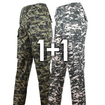 [1+1]여름_WFB얼룩이면건빵팬츠 남성 건빵바지 카고 카모 정비복 작업복 아웃도어