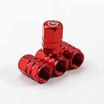 자동 4Pcs 자동차 스타일링 타이어 휠 밸브 캡 스템 Opel Corsa Astra 휘장 Vectra Zafira Meriva Mokka Gr, 05 Red C