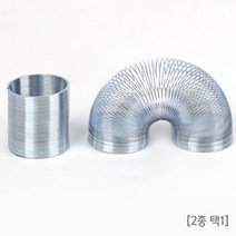 실버 슬링키(2종 중 대형 지름87mm 높이103mm) KTS