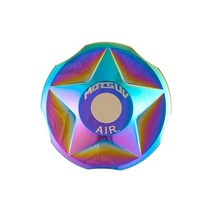 m bike air gas fork cover fork cap for manitoumagurafox-dtrock shox 산악 자전거 포크 숄더 캡 씰링 링, 무지개