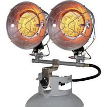 파티오히터 삿갓난로 이중 버너 야외 Propane Tank Top Radiant Heater 열 TT-30CSA, 한개옵션0