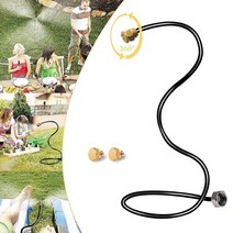 비료 살포기 농약 분무기 정원 안뜰 범용 야외 냉각 시스템 뱀 파이프 범용 구부릴 수 있는 정원, 2m