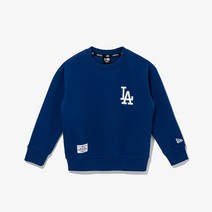 [뉴에라 키즈] 13679530 MLB 3D 엠블럼 LA 다저스 맨투맨 블루 아동맨투맨 아동티셔츠