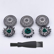 전기 면도기 교환헤드RQ12 호환 면도날 RQ1250 시리즈 3pcs sh90 면도날 교체 헤드 필립스 면도기 s7000 s8000 s9000 s9031 s9041 s911