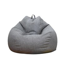 푹신한 싱글 빈백소파 게으른 소파 커버 bean bag 안락 의자 소파 좌석 거실 가구 없이 필러 beanbag 소파 침대 pouf 퍼프 소파 다다미, b