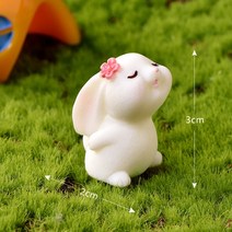 쇼파뒤 카페 인테리어 가게오픈 개업 결혼 선물 노호혼 재물복 2 5 개 부활절 토끼 미니어처 입상 장식 공예 홈 데스크탑 정원 액세서리 2023, [01] As picture, [14] 5pcs  H