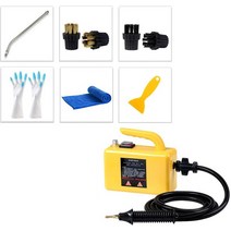 무선 유선 물걸레 고압 업소용 스팀청소기전기 스팀 청소기 Karcher 가정용 후드 에어컨 자동차 펌핑 살균, 01 YELLOW_01 미국_01 220-240V
