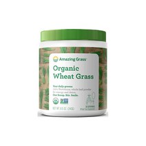 어메이징그래스 오가닉밀싹파우더 240g/Amazing Grass Organic Wheat Grass Powder 8.5oz Whole-Leaf Grass, 1개, 240g