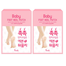 프레티 베이비 풋 힐 패치, 10개입, 8개