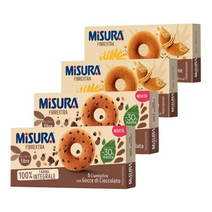 미주라 통밀도넛츠 230g x 2p + 초코칩 통밀 도넛츠 230g x 2p, 14세트