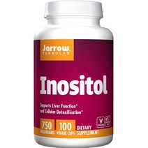 자로우 이노시톨 750mg 100정 Jarrow Formulas Inositol, 기본, 1개