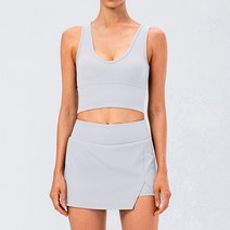 여자 여성 여름용 테니스 스커트 치마 세트 테니스복 골프복 배트민턴복 탁구복 48