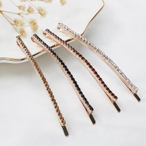 머리앤핀 여성 큐빅 슬림 실핀 (5개입) MR-03041