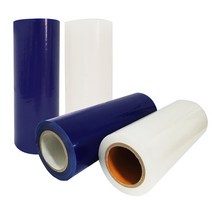 보호테이프 청랩 색깔랩 스트레치필름 스트레치랩 1박스, 청보호테이프 폭 500mm 4Roll (1박스)