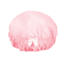 간편한 샤워 캡 터번 나일론 방수 모발 보호, 샤워캡/1994/색상랜덤