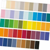 [2+1/리뷰 이벤트]Mink 밍크지 고급칼라봉투53종 규격(85x170mm)100매[인증상품], 34 황매화