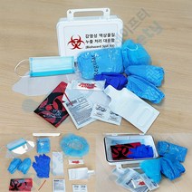 NEW.혈액감염성액상물질처리함 바이오스필키트 병원 실험실 연구실 요양원, 단품