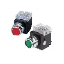 [성호제어기기] PBL SHPR 조광 푸쉬버튼 스위치 LED 램프 PR 25L 30L 5L DC24V, PR25L-5L(25파이), Y(황색)
