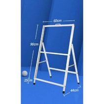 입간판 A형 카페 철제 스탠드 배너 매장 입구 카페입간판, A. 휴대용 포스터 홀더 단면 60x90