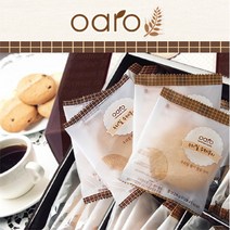 오아로 우리밀 수제쿠키 30개입 선물세트(칼슘초코칩+땅콩), 단품없음