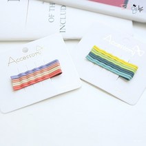 도도앤뉴 무광 컬러 믹스 실핀 8개1세트