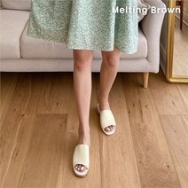 셀러허브 패션 [멜팅브라운] 라탄 뮬 슬리퍼 여성 사무실 3color