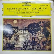 2353)FRANZ SCHUBERT(교향곡 제5번 제8번 UNFINISHED)베를린 필KARL BOHM .가요 중고 팝 클래식 라이센스(LP음반)
