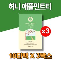 허니 애플민트 차 티 삼각티백 레몬그라스 lemon grass 아이스티 에이드, 3박스
