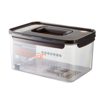 락앤락 비스프리 모듈러 밀폐용기 직사각 핸디 4.8L, 3개