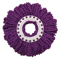 극세사걸레 1pc Durable 360 Rotating Cloth Mop Head Easy Magic Microfiber Spinning Floor Household Cleanin, [01] A