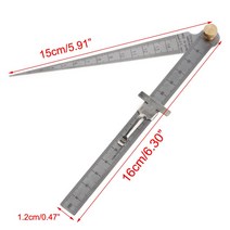 측정 공구 캘리퍼 갭 게이지 내부 0-70mm 보어 게이지 슬로프 게이지 웨지 눈금자 필러 콘 클리어런스 눈금자 양면 스케일, 한개옵션0