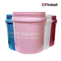 파이어볼 세차버킷 18L, 화이트