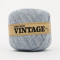 [슬로우플로우] 램스울 빈티지 75g 보카시 컬러 고급 lambs wool, 07 데님