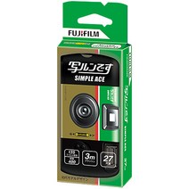 후지필름 심플에이스 일회용 카메라 + 필름 27p, 1개, ISO400