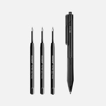 모나미 FX 700 리필 FX153 고급볼펜 리필, 1개, 블랙잉크(0.7mm)