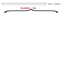 팩 가습기 면봉 코어 면 필터 심지 가습기 스틱 면 필터 스틱 가습기 부품 교체, 8mm x 130mm