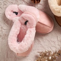 스토 소피아 퍼 슬리퍼 pink